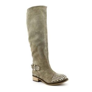 Kelsi Dagger Spiked Knee-High Boot
